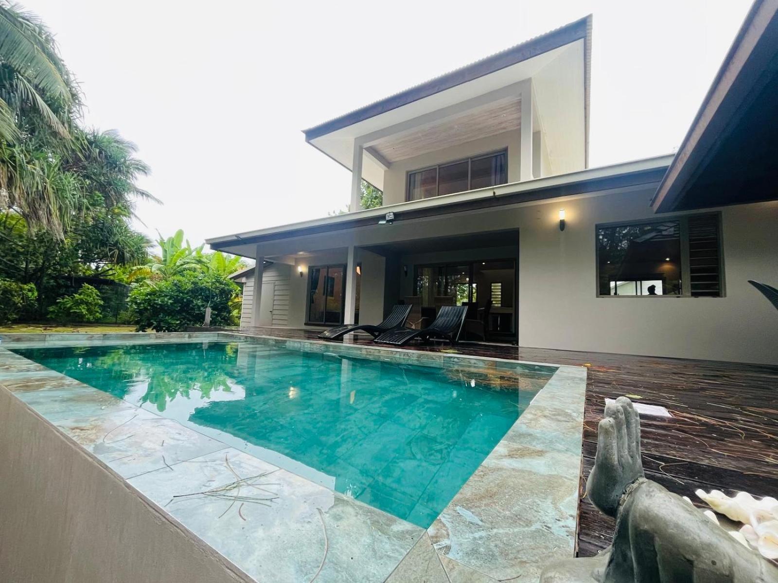 Moorea Temae Villa Walking Dist Beach And Golf Exterior photo